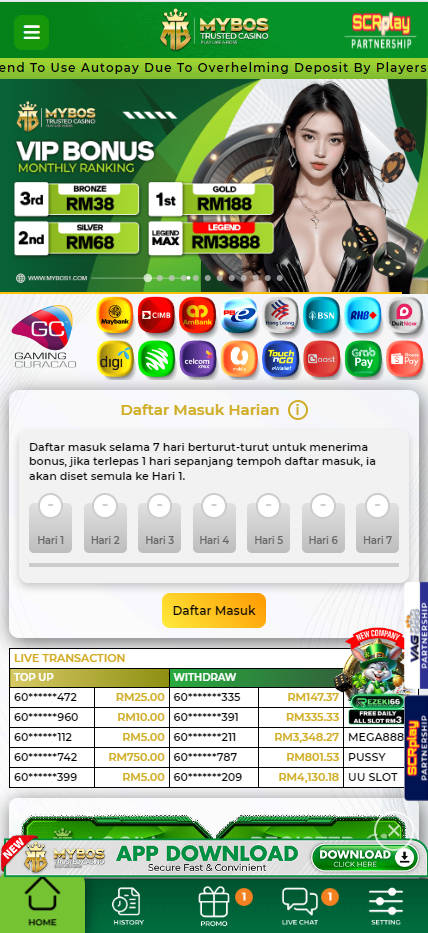 MyBos - Homepage - mygmofficial