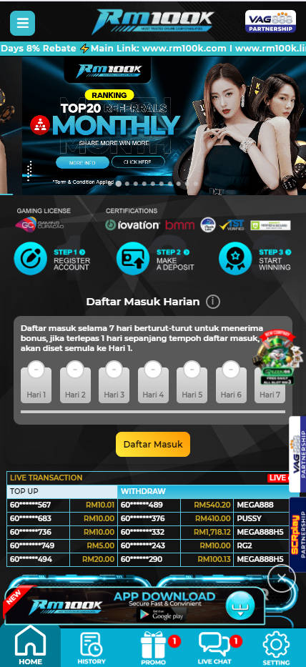 RM100K - Homepage - mygmofficial