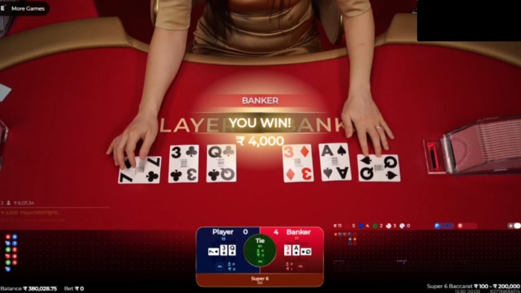 Golden Baccarat Super Six - Game 2 - mygmofficial