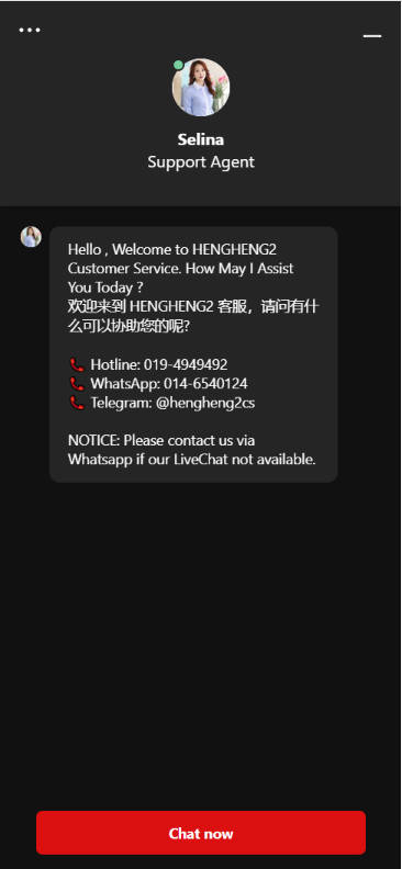 MyGame - Hengheng2 - Livechat - mygmofficial