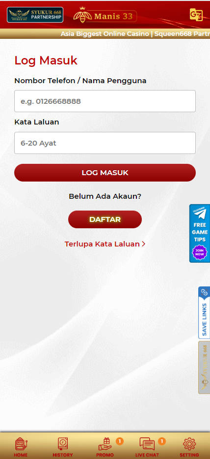 Manis33 - Live Chat - mygmofficial