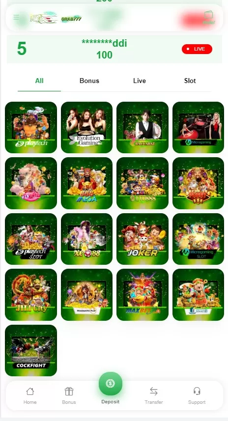 MyGame - Grab777 - Game - mygmofficial