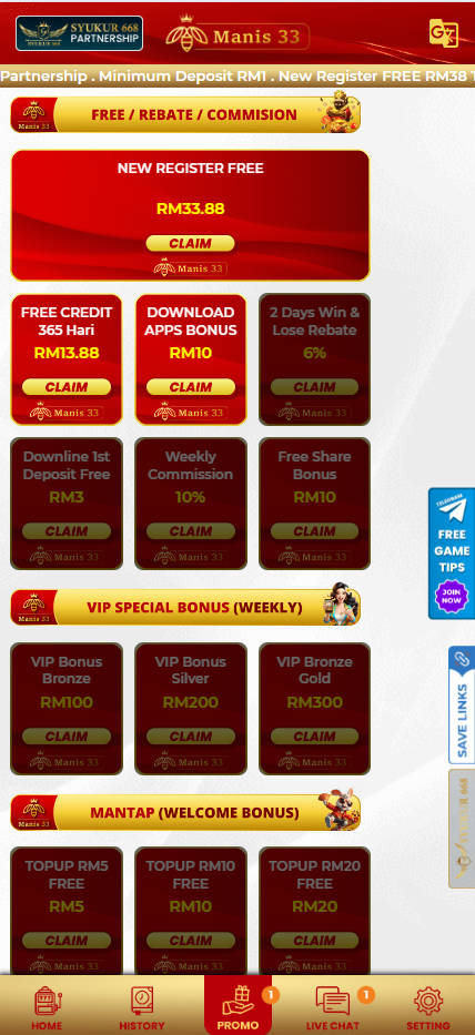 Manis33 - Promotion - mygmofficial