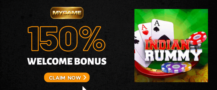 MyGame 150% Welcome Bonus- Rummy