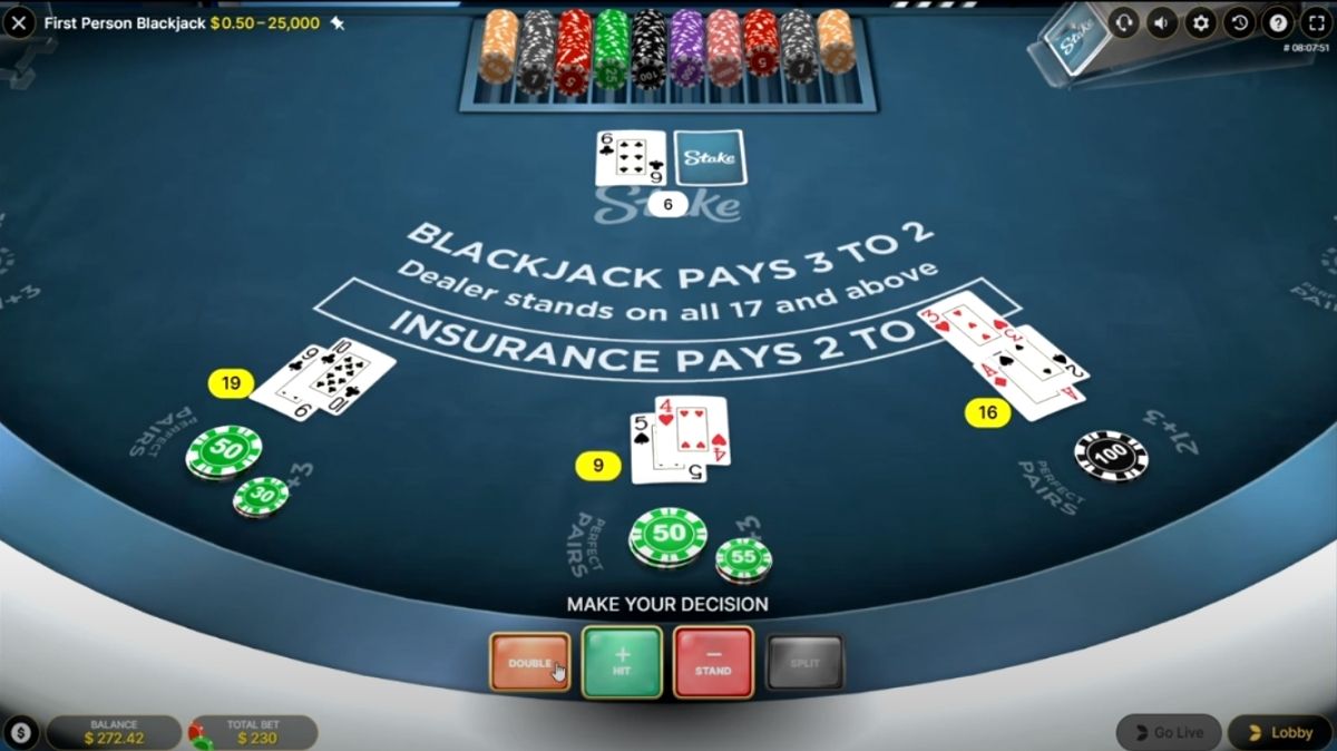 First Person Blackjack - Game 2 - mygmofficial