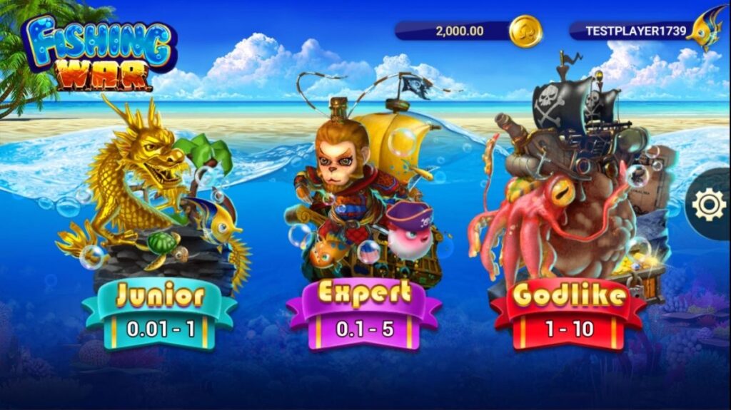 Fishing War - Game room - mygmofficial