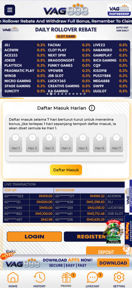 VAG888 - Homepage - mygmofficial