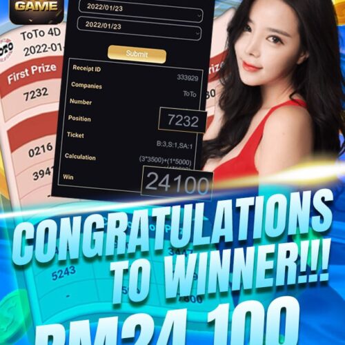 MyGame Online 4d Betting- Winner Record 5